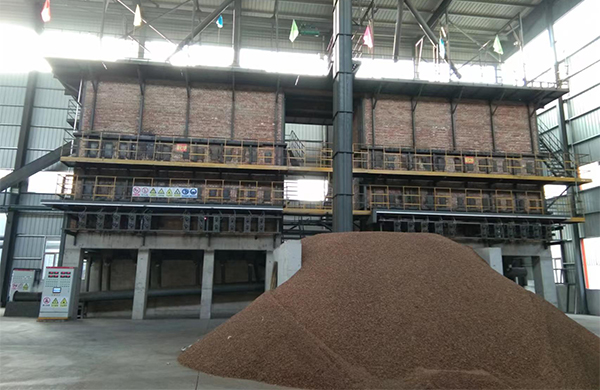 寧夏廷遠(yuǎn)果木能源有限公司火熱生產(chǎn)中